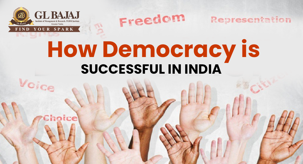 How Democracy is Successful in India