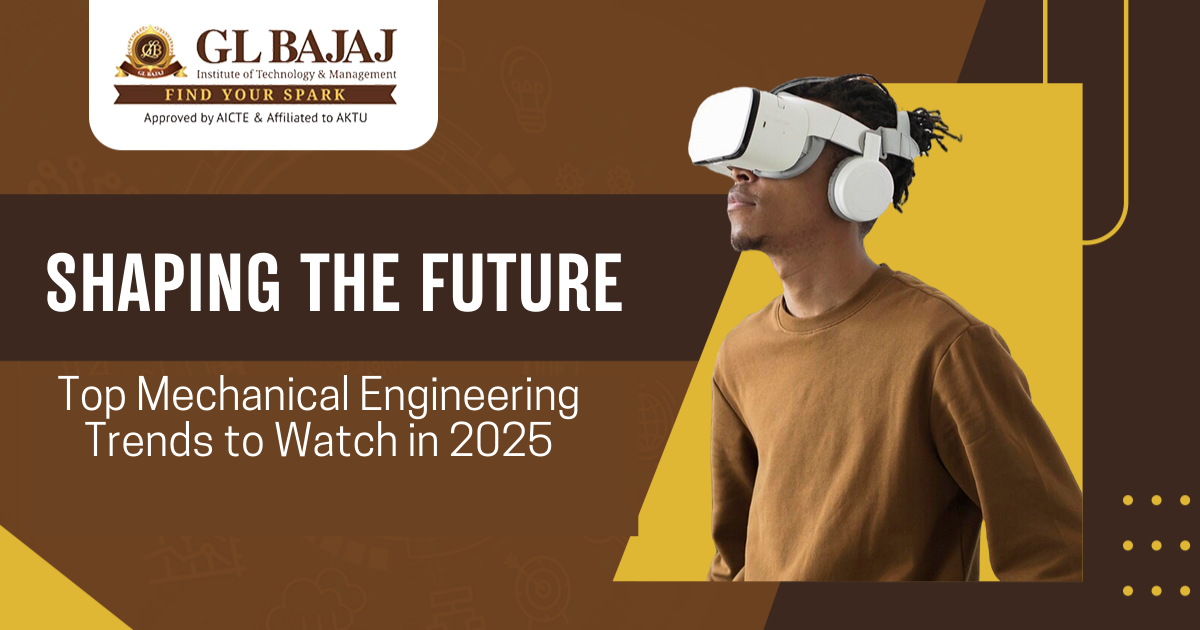 Shaping the Future: Top Mechanical Engineering Trends to Watch in 2025