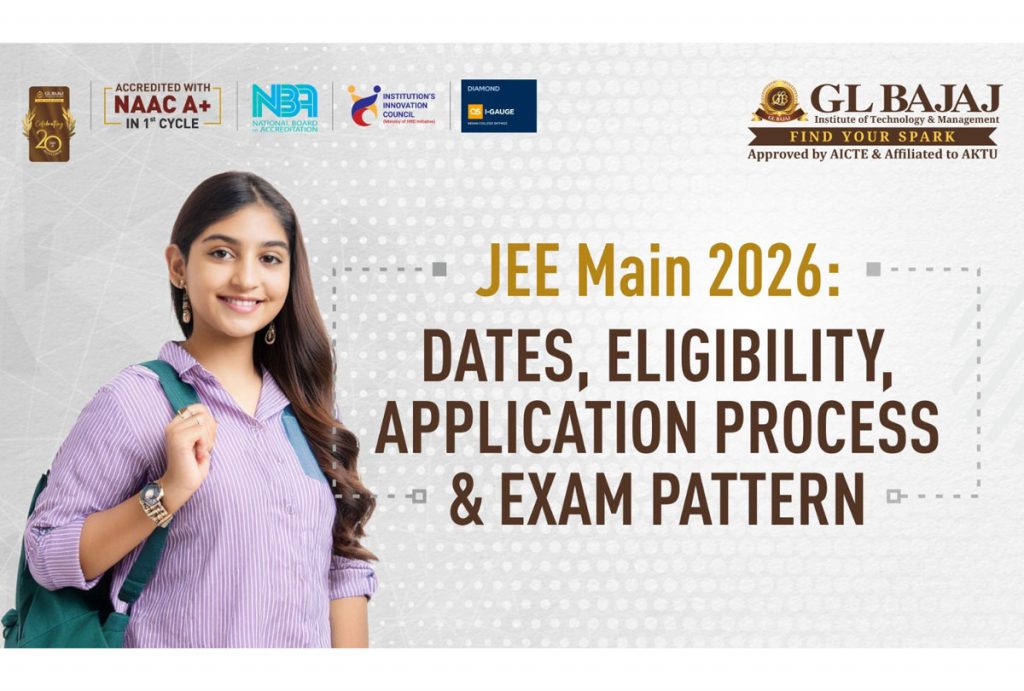 JEE Main 2026-Dates, Eligibility, Application Process & Exam Pattern