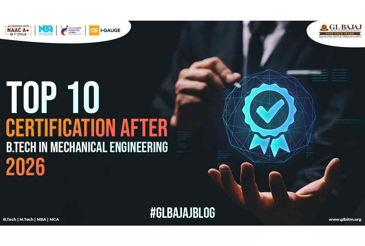 Top 10 Certifications after B.Tech in Mechanical Engineering 2026