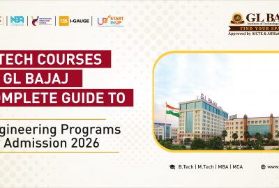 B.Tech Courses at GL Bajaj: Complete Guide to Engineering Programs for Admission 2026