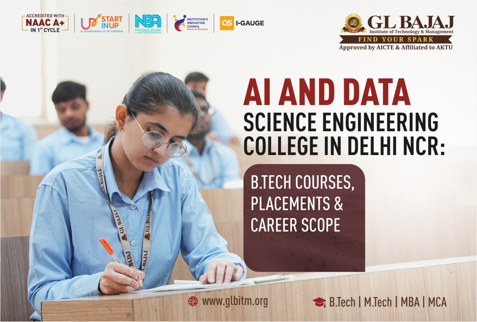 AI and Data Science Engineering College in Delhi NCR: B.Tech Courses, Placements & Career Scope