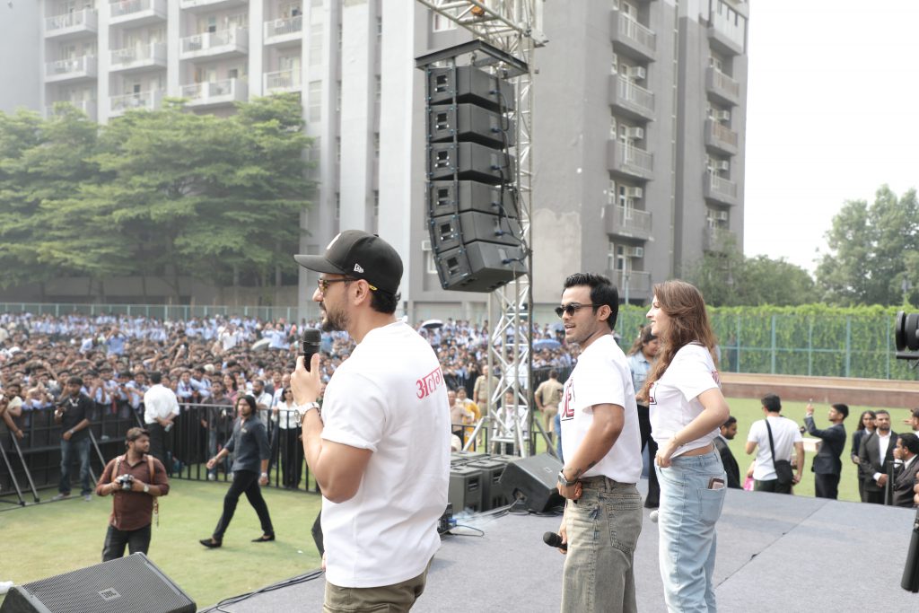 Kunal Kemmu, Sparsh Shrivastava and Vanshika Dhir Interact with Students