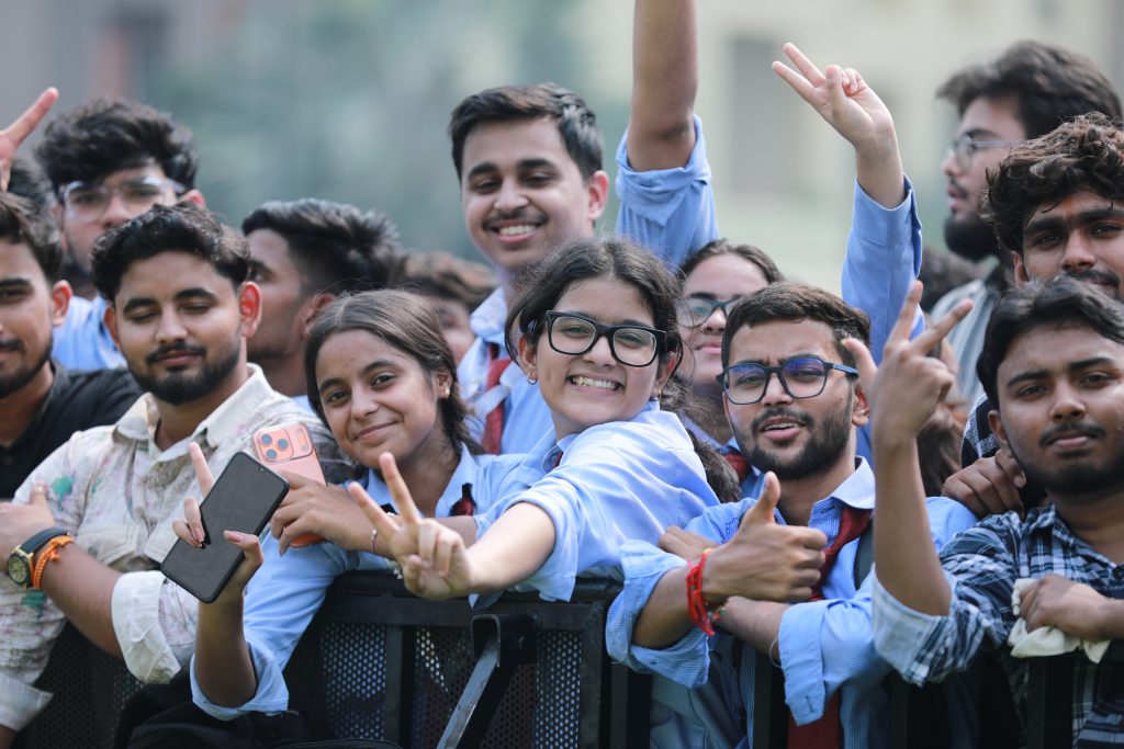The Campus Turns into a Celebration