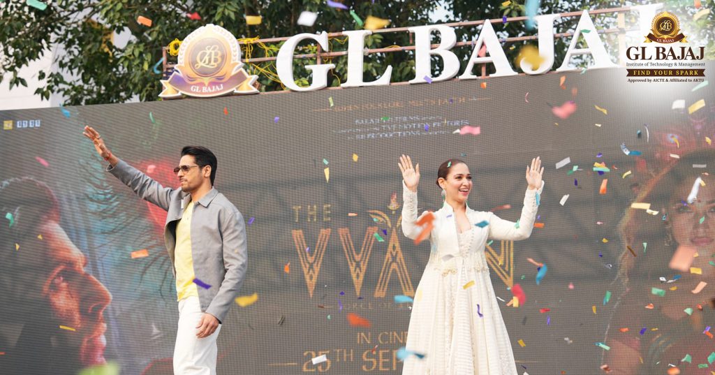 Tamannaah Bhatia and Sidharth Malhotra at GL Bajaj