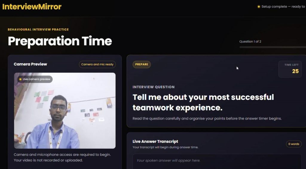 What Is InterviewMirror?