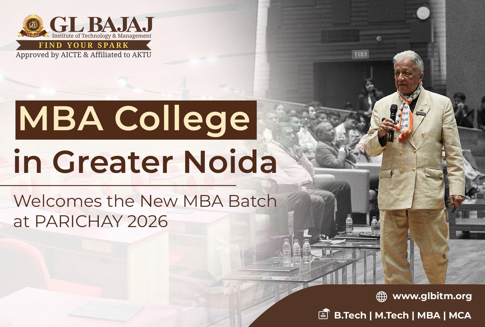 MBA College in Greater Noida Welcomes the New MBA Batch at PARICHAY 2026