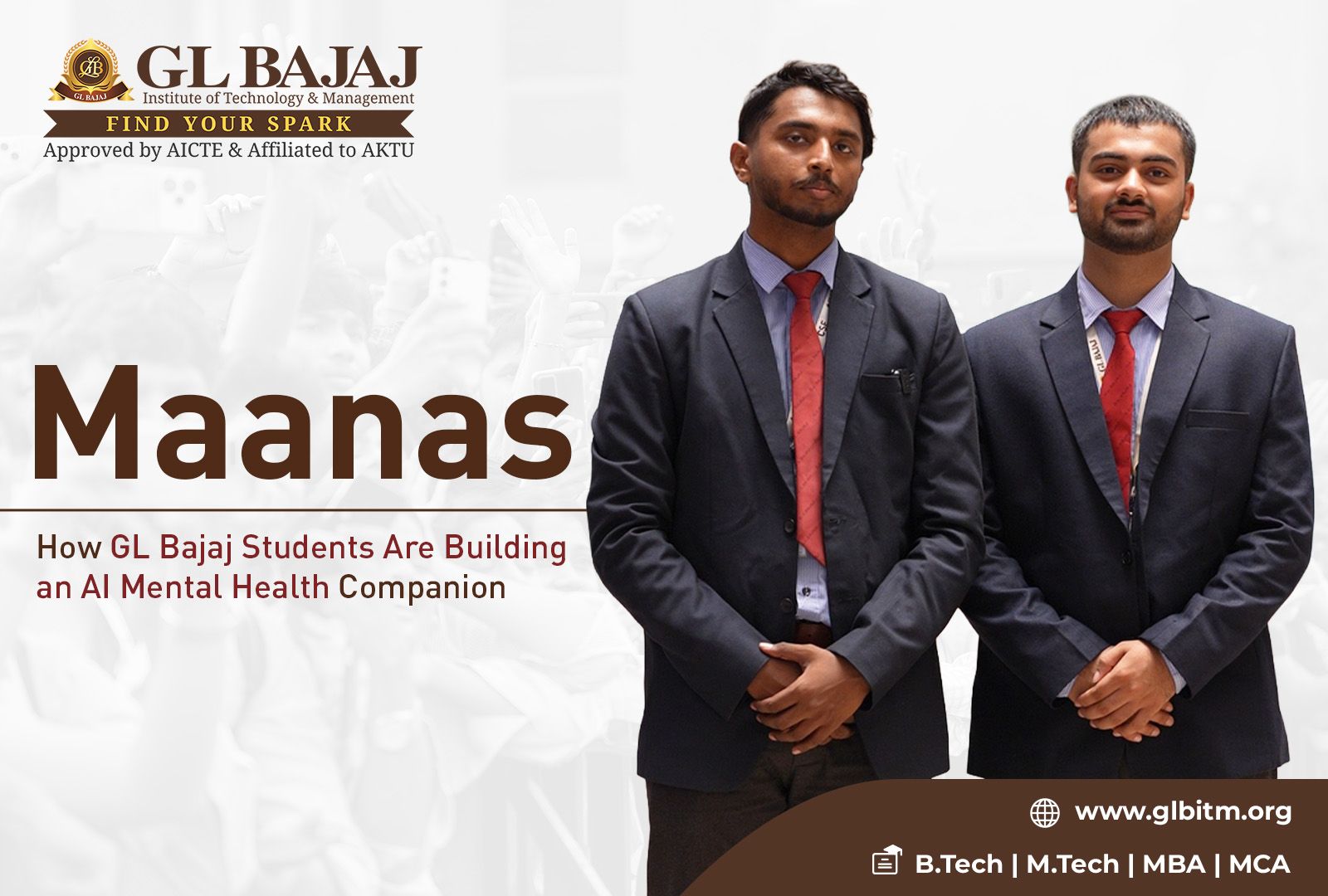 Maanas: How GL Bajaj Students Are Building an AI Mental Health Companion