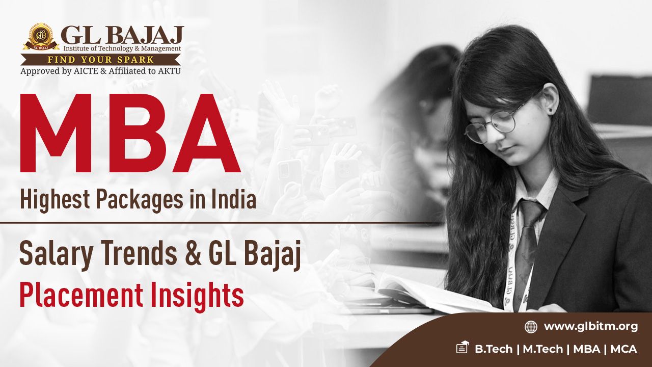 MBA Highest Packages in India: Salary Trends and GL Bajaj MBA Placement Insights